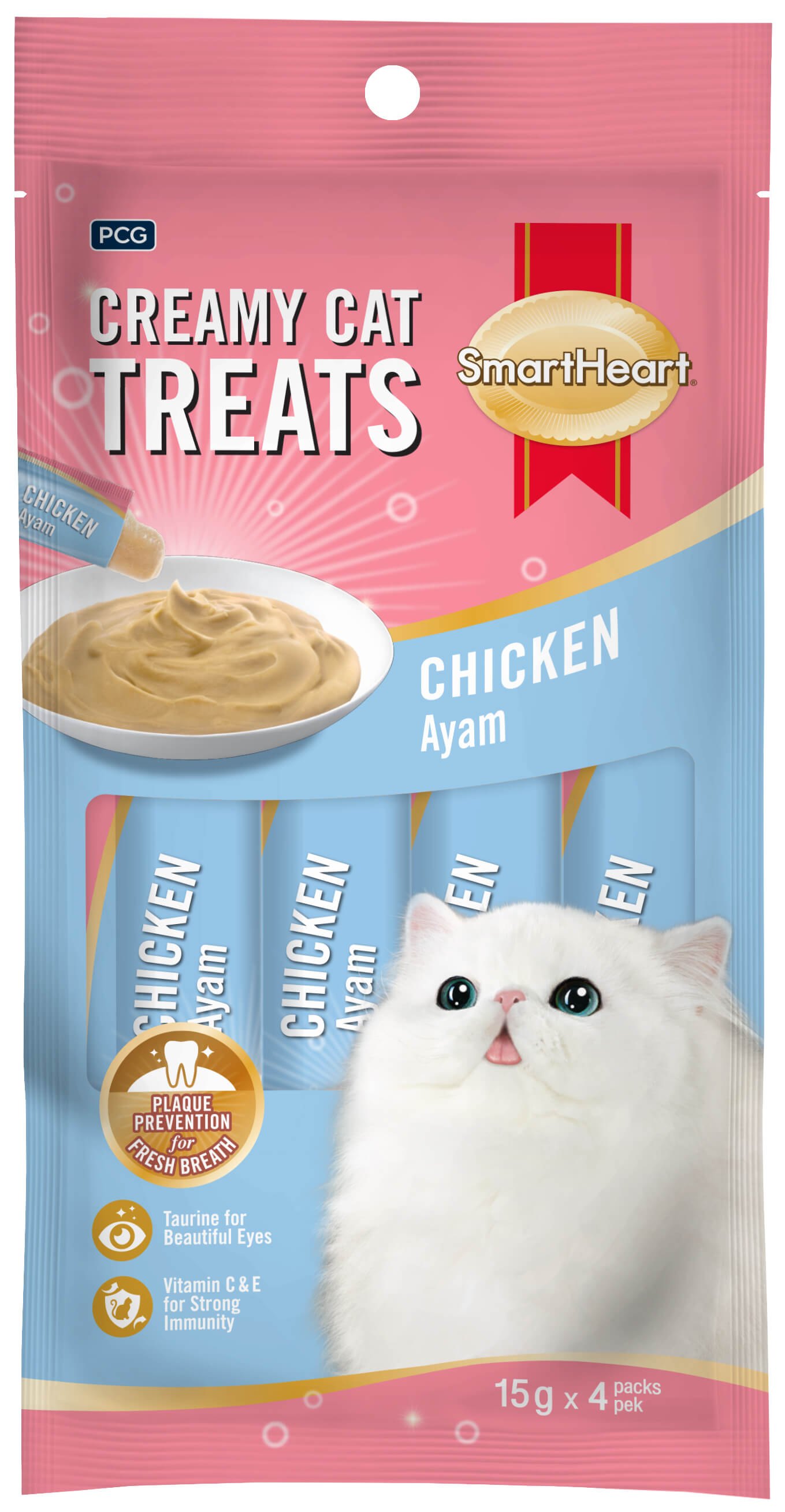 SmartHeart® Creamy Cat Treat – Squid Flavor ?>